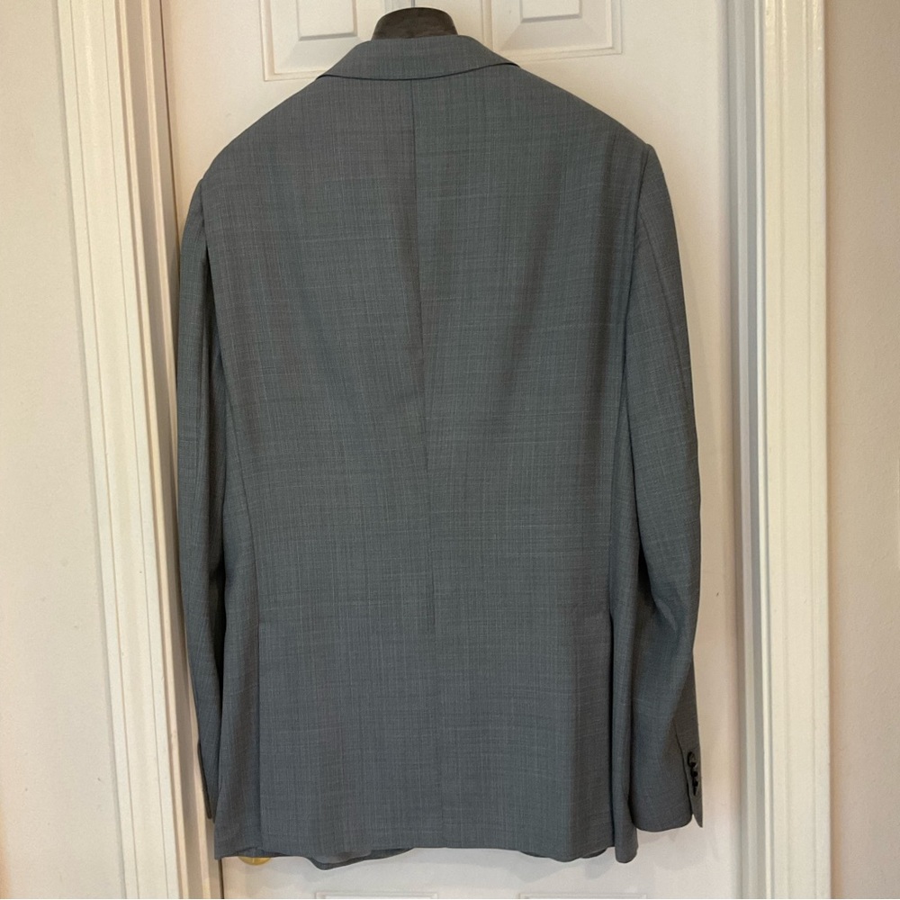Ermenegildo Zegna Blazer, Gray, Classic Luxury for Men, Timeless, 44” Chest - Picture 4 of 8